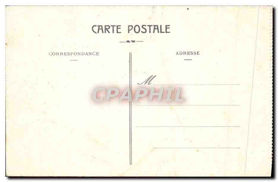 CPA Lourdes 7eme Station du Calvaire Jesus tombe pour la deuxieme fois — Verso