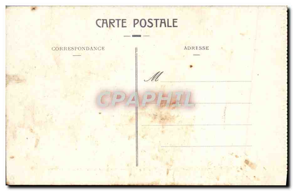 CPA Lourdes 9eme Station du Calvaire Jesus tombe pour la troisieme fois — Verso