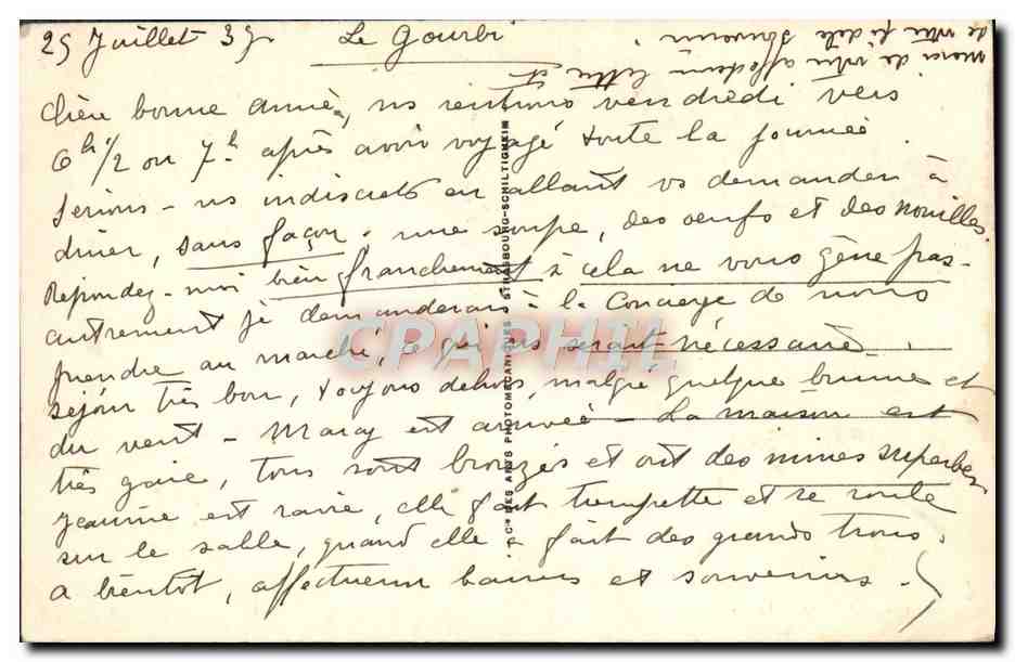 Trégastel — Les rochers de la plage — Éditeur non identifié, n° 28 — Reverso