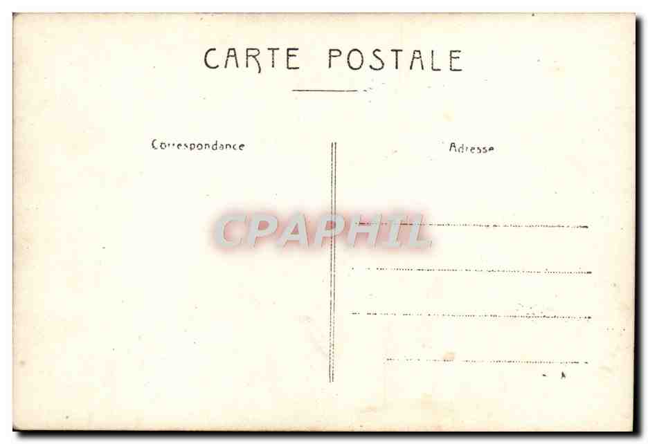 CARTE PHOTO Dortoir  — Rückseite