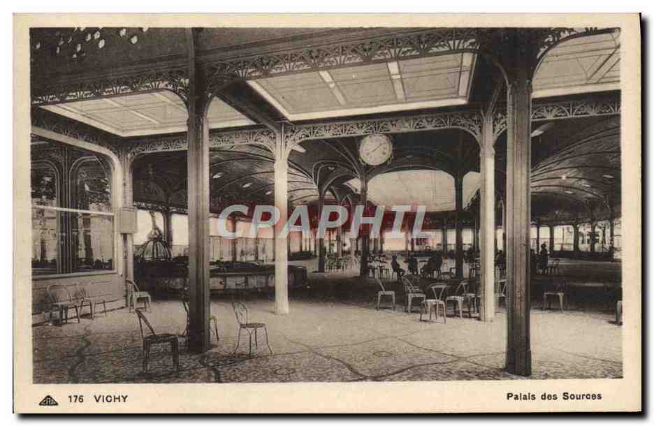 CPA Vichy Palais des Sources 