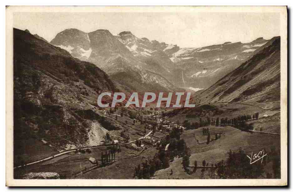 CPA Gavarnie Le Village Et Le Cirque