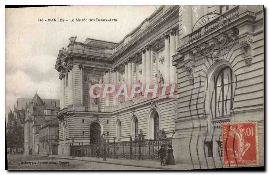 CPA Nantes Le Musee Des Beaux Arts
