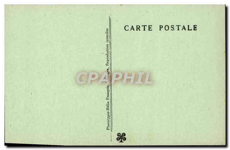 CPA Leon Ross Createur Des Grottes Betharram Chalet des grottes — Back