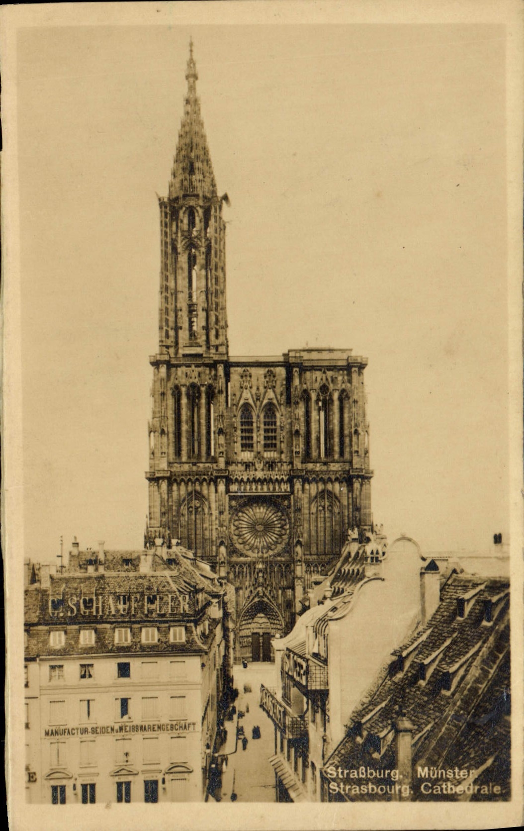 CPA Strasbourg Cathedrale