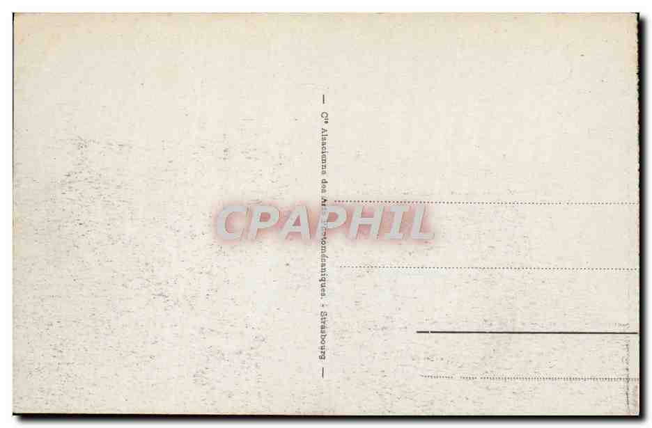 CPA Ste Adresse Les Falaises Et Le Port Du Havre — Rückseite