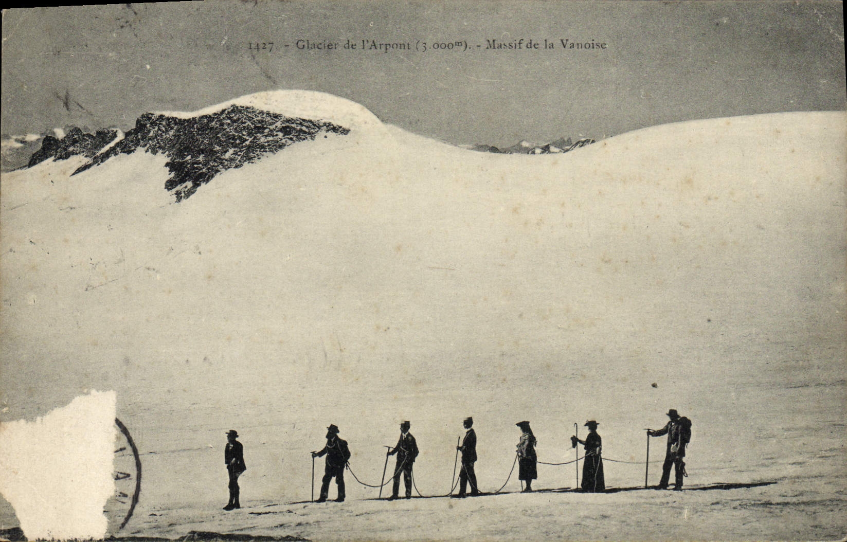 CPA Glacier De I'Arpont Massif de la Vanoise Ski 
