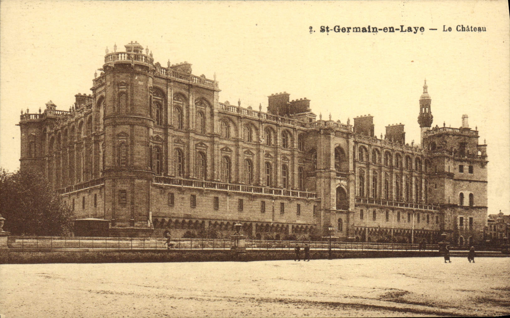 St-Germain-en-Laye — Das Schloss — Verlag L. Tovar, Nr. 2