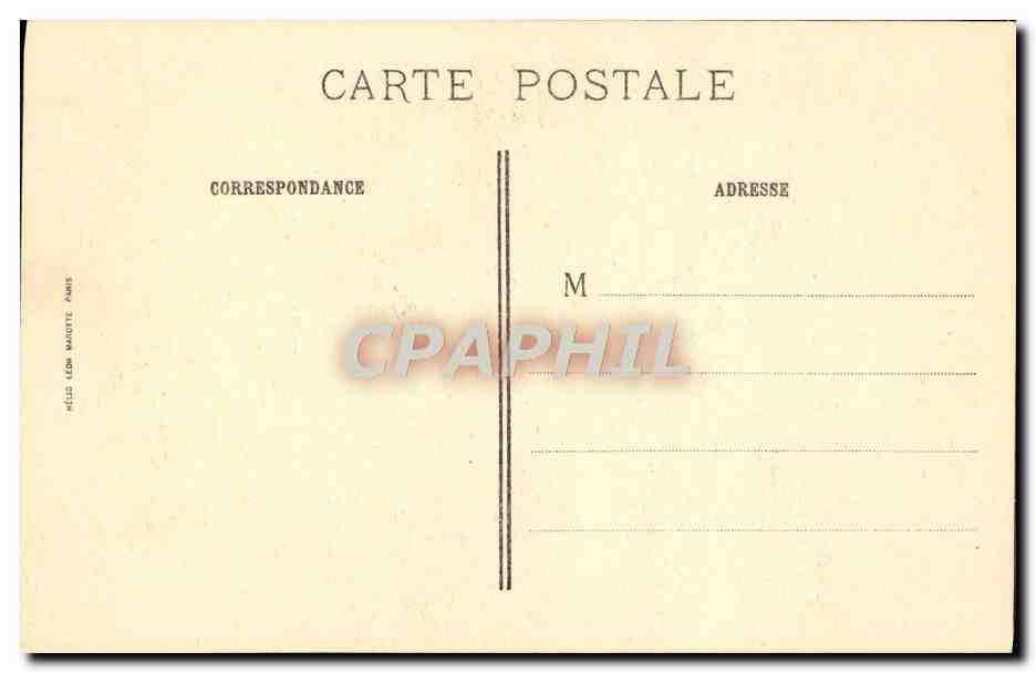 CPA Raphael la vierge a la Chaise  — Rückseite