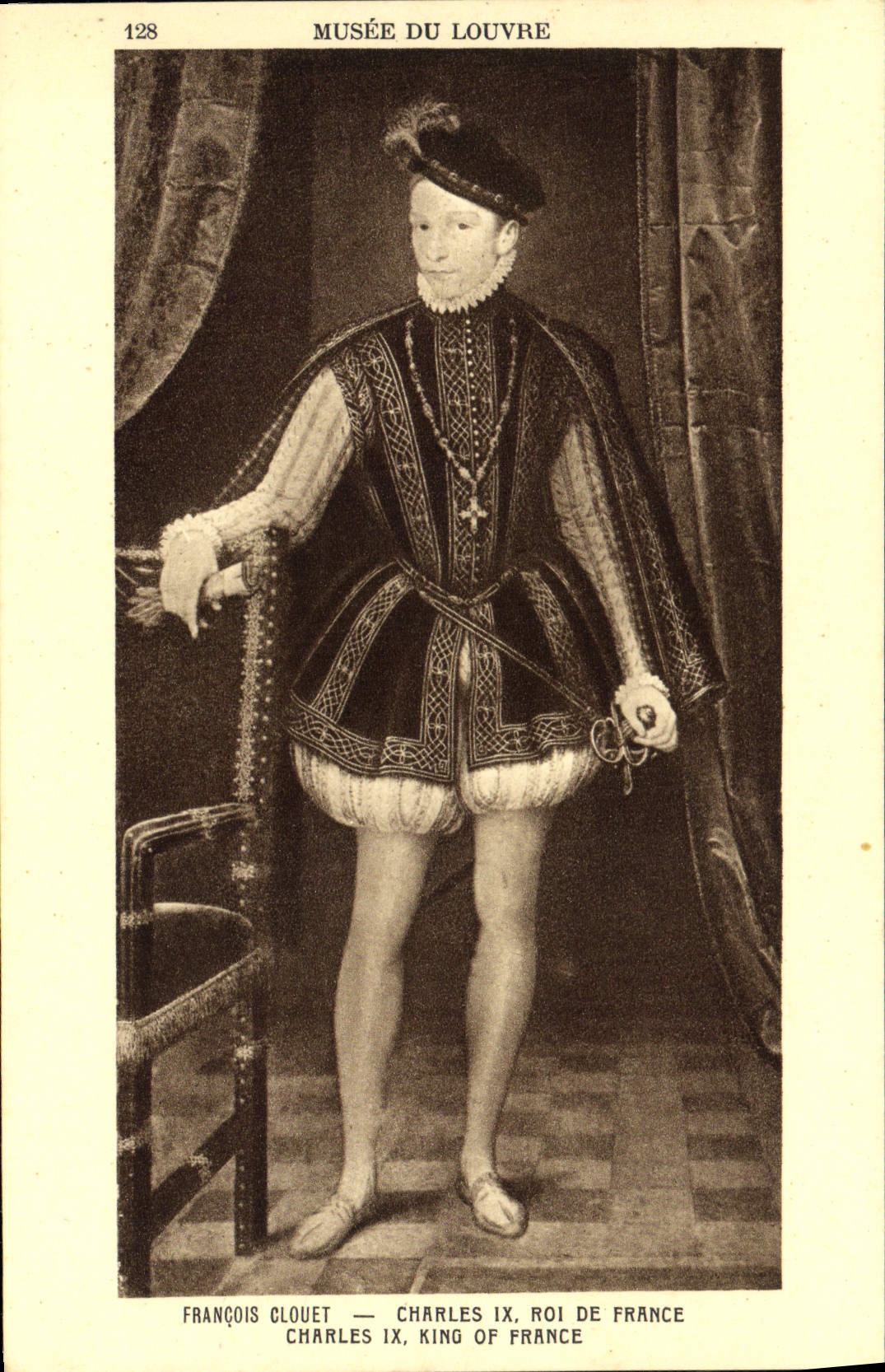 CPA Francois Clouet Charles IX Roi De France