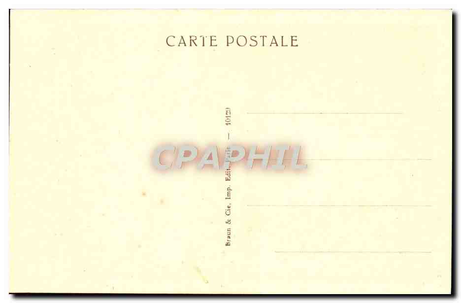 CPA Clouet Portrait D'Elisabeth D'Autriche — Rückseite
