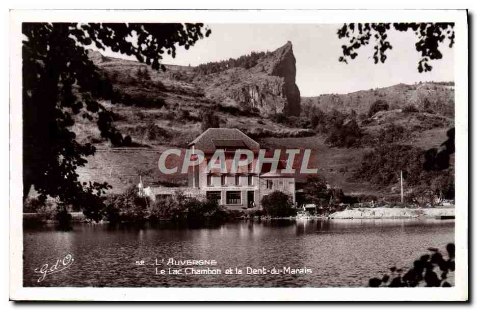 Le Lac Chambon et la Dent-du-Maraîs — Auvergne — Gd'O