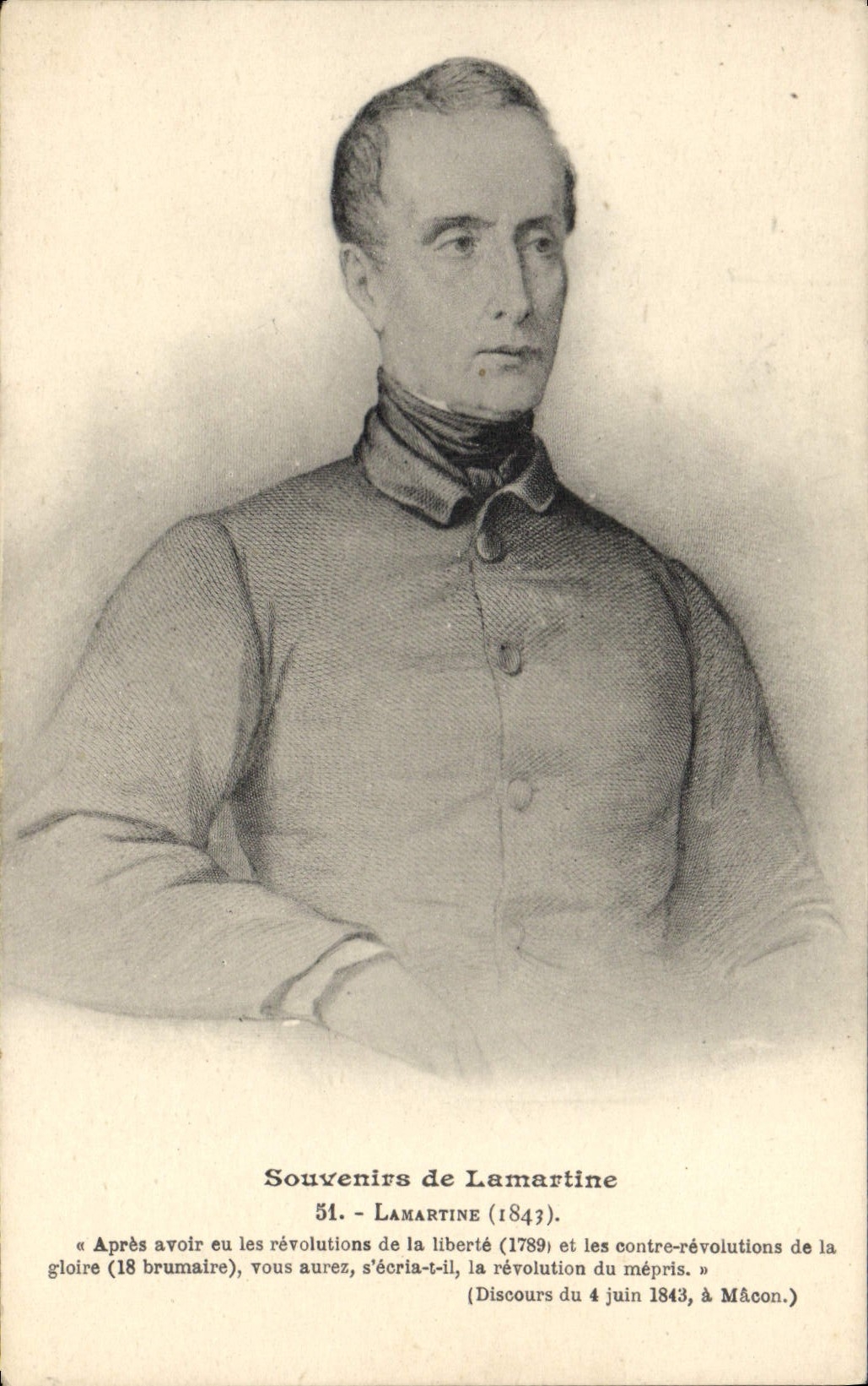 CPA Souvenirs De Lamartine 