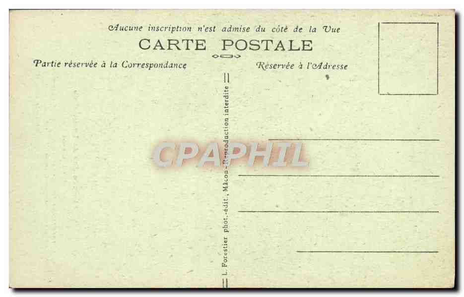 CPA Souvenirs De Lamartine  — Rückseite