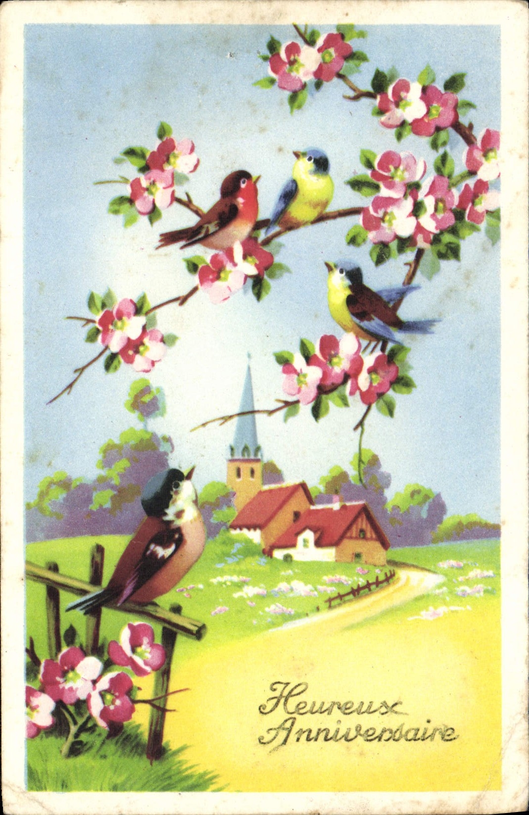 Chanteurs de printemps — Anniversaire — Univers Paris, n° 100
