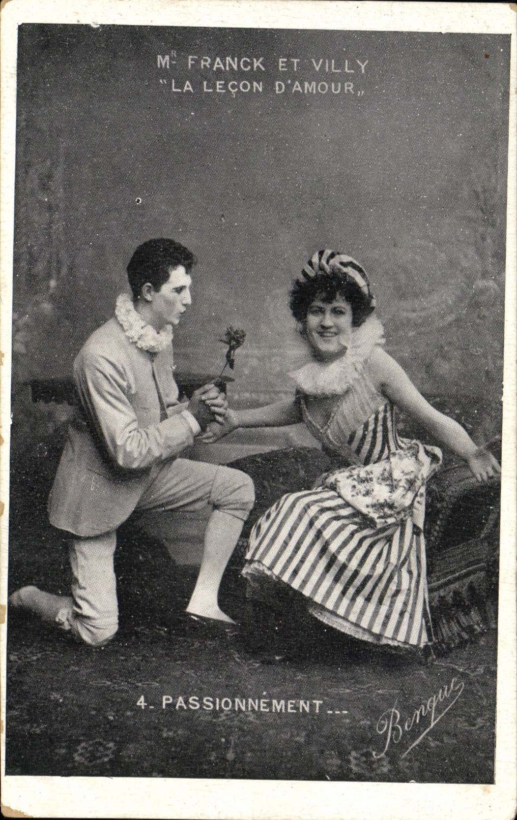 M. Franck et Villy — 'La Leçon d'Amour' — Benque, n°4