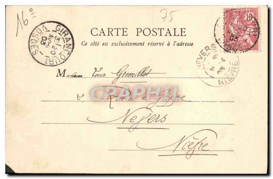 CPA Paris Bois De Boulogne Glissades Sur Le Lac — Rückseite