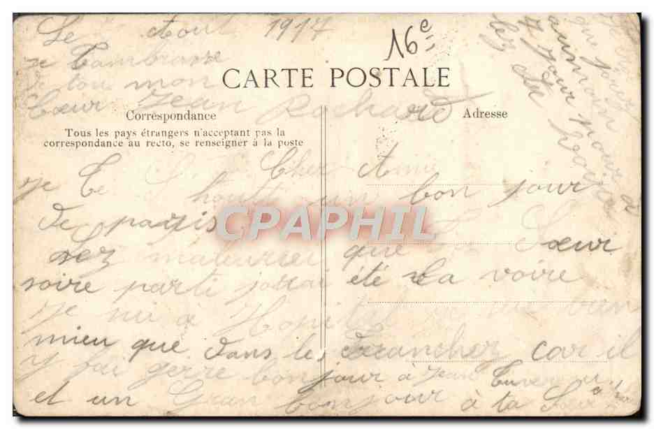 CPA Paris Bois De Boulogne L'Allee Des Acacias Automobile  — Verso