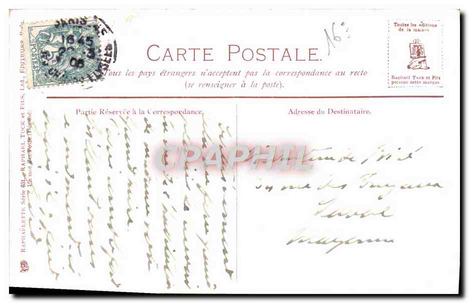 CPA Paris Bois De Boulogne Chevaux  — Back