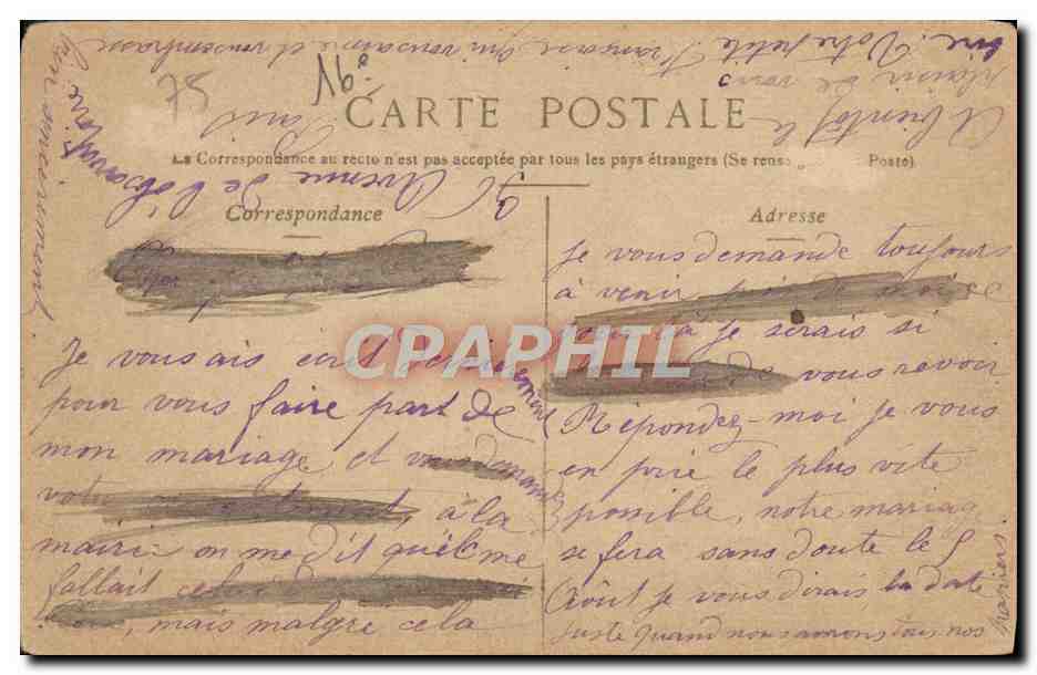 CPA Paris Lac Du Bois De Boulogne — Verso