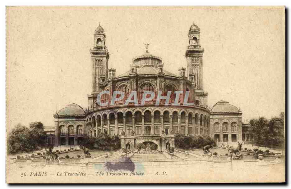 CPA Paris Le Trocadero 