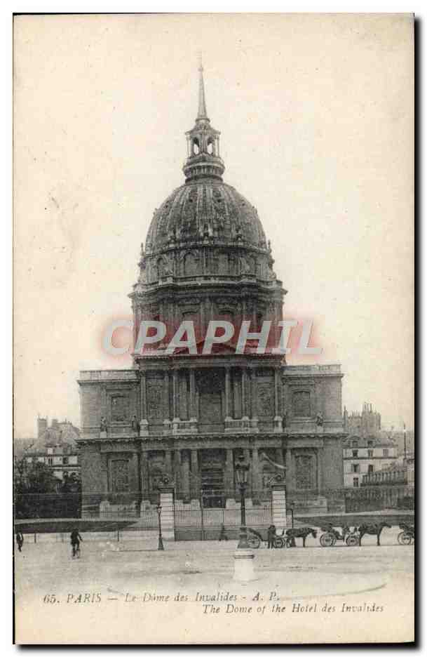 CPA Paris Le Dome Des Invalides