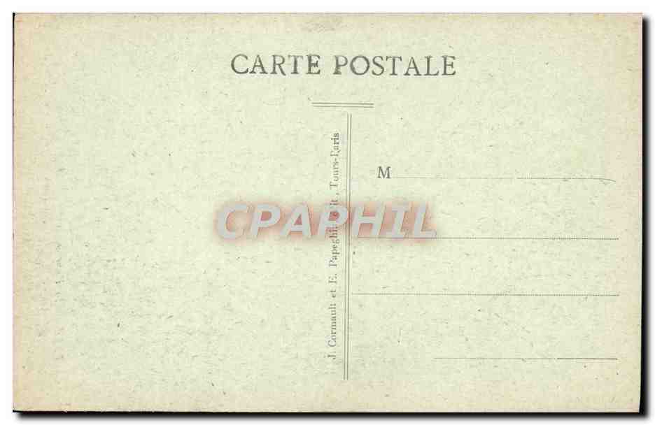 CPA Paris Le Dome Des Invalides — Rückseite
