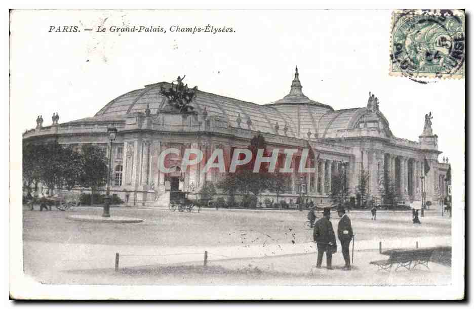 CPA Paris Le Grand Palais Champs Elysees