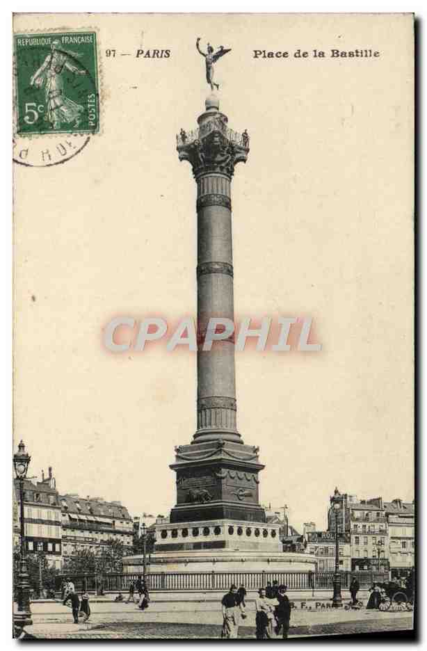 CPA Paris Place De La Bastille