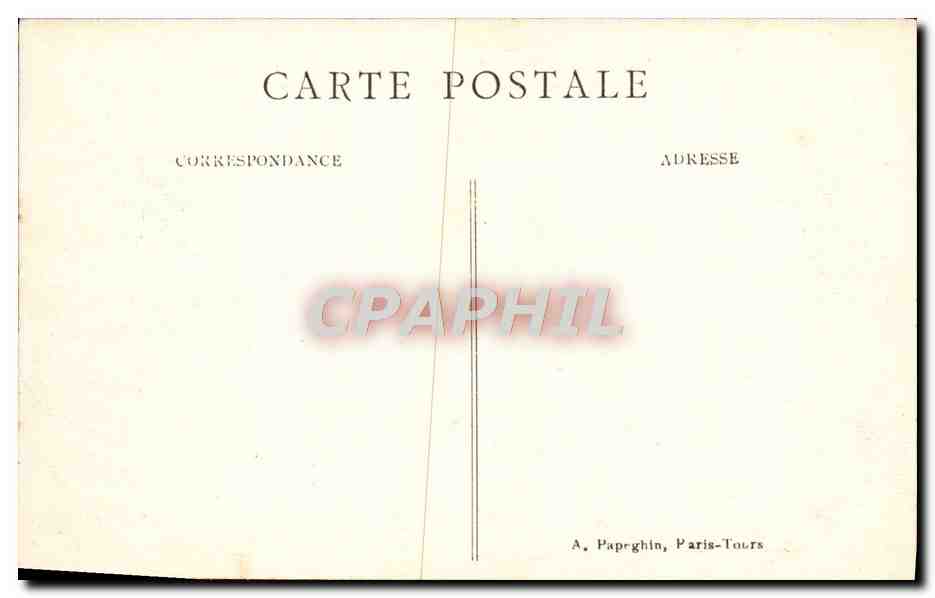 CPA Paris L'Opera Et La Station du metropolitaine — Rückseite