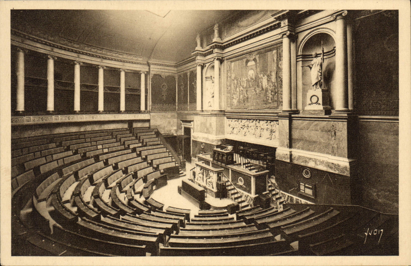 CPA Chambre Des Deputes Salle Des Seances