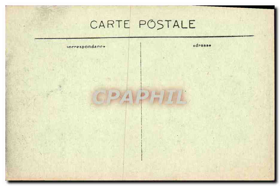 CPA Paris L'Eglise Ste Madeleine — Rückseite