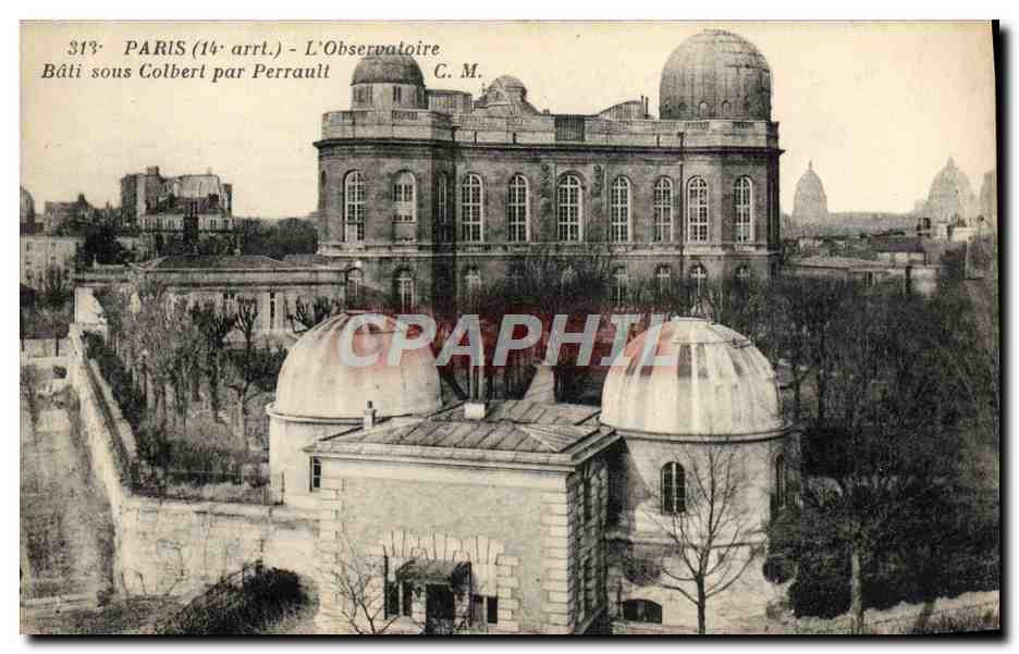 CPA Paris L'Observatoire Bati Sous Colbert Par Perrault