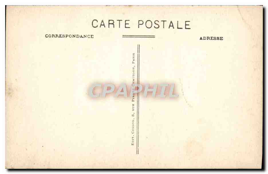 CPA Paris L'Observatoire Bati Sous Colbert Par Perrault — Rückseite