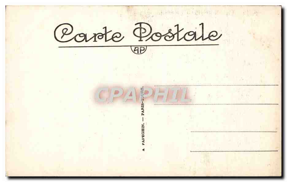 CPA Paris L'Eglise St Augustin — Rückseite