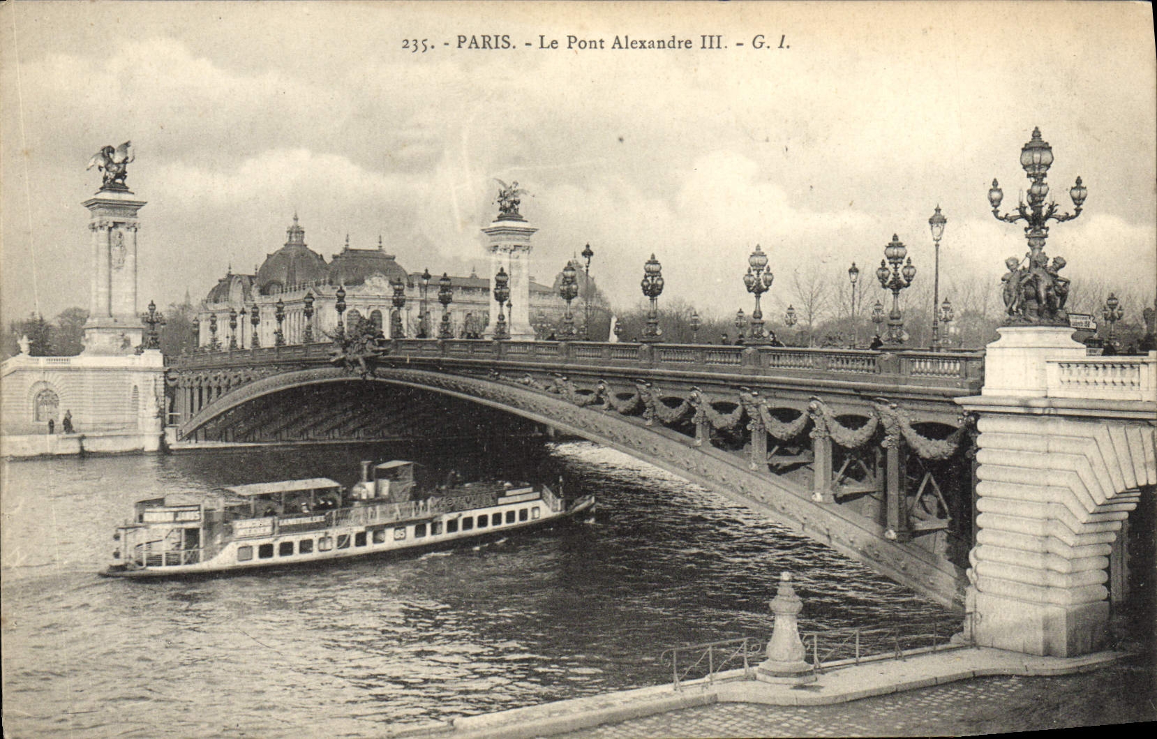 Paris - Le Pont Alexandre III - G. I.