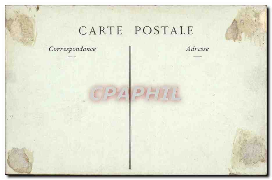 CPA Paris Maison Dite De Francois 1er Cours la Reine  — Verso