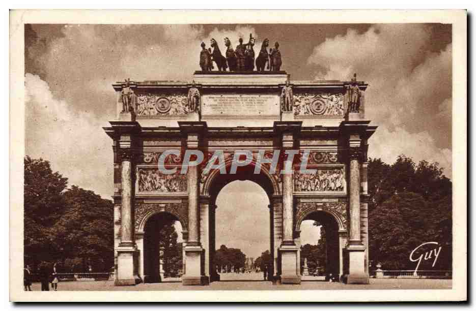 CPA Paris Et Ses Merveilles Arc De Triomphe