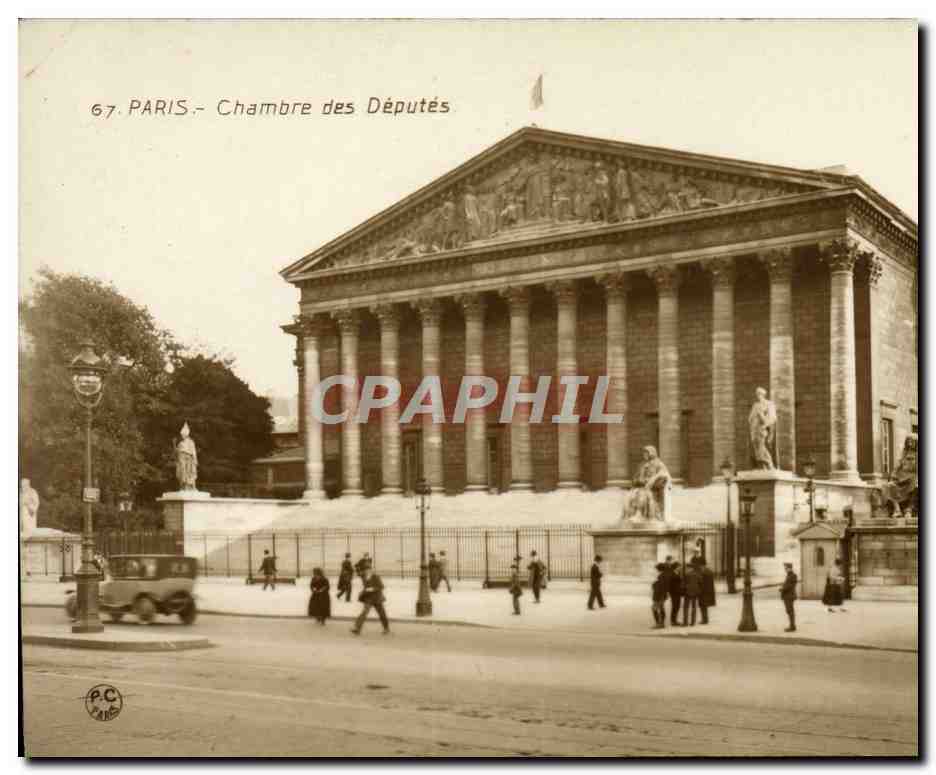 CPA Paris Chambre des Deputes
