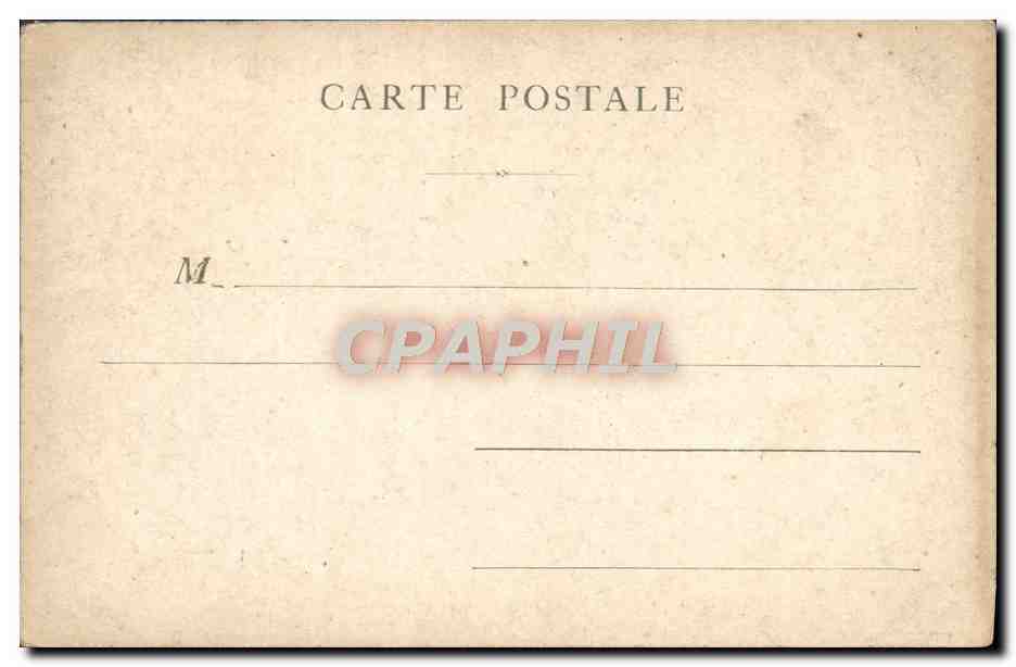 CPA Paris Jardin Du Luxembourg — Verso