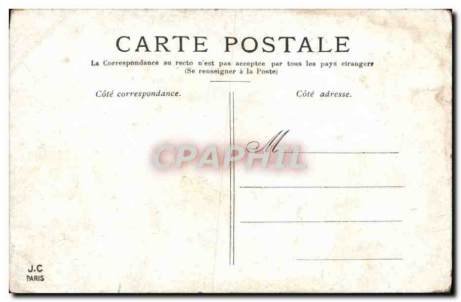 Paris — Notre-Dame — J.C. Paris — Verso