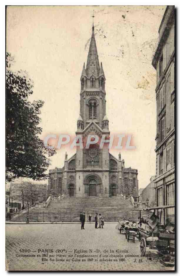 CPA Paris Eglise Notre Dame de la Groix