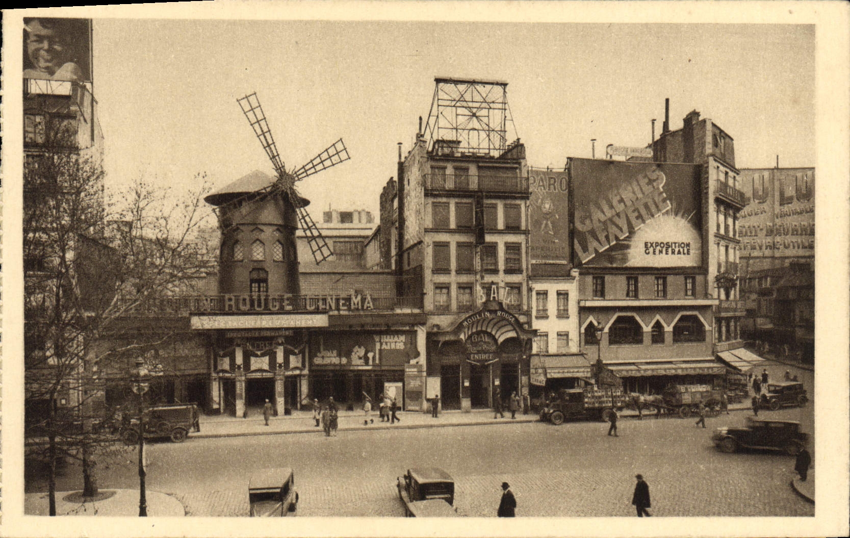 CPA Paris Le Moulin Rouge Montmartre 