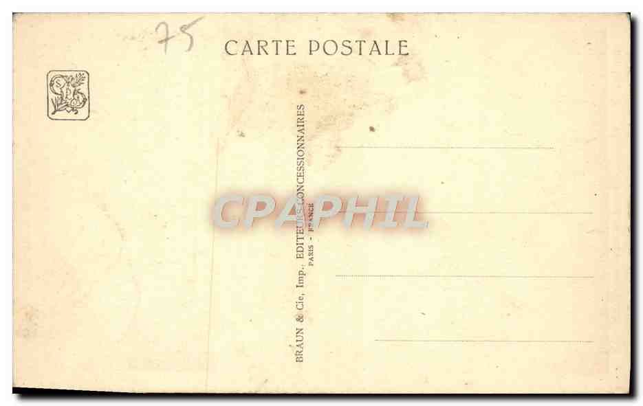 Pavillon des Missions Protestantes — Exposition Coloniale Internationale — Paris 1931 — Verso