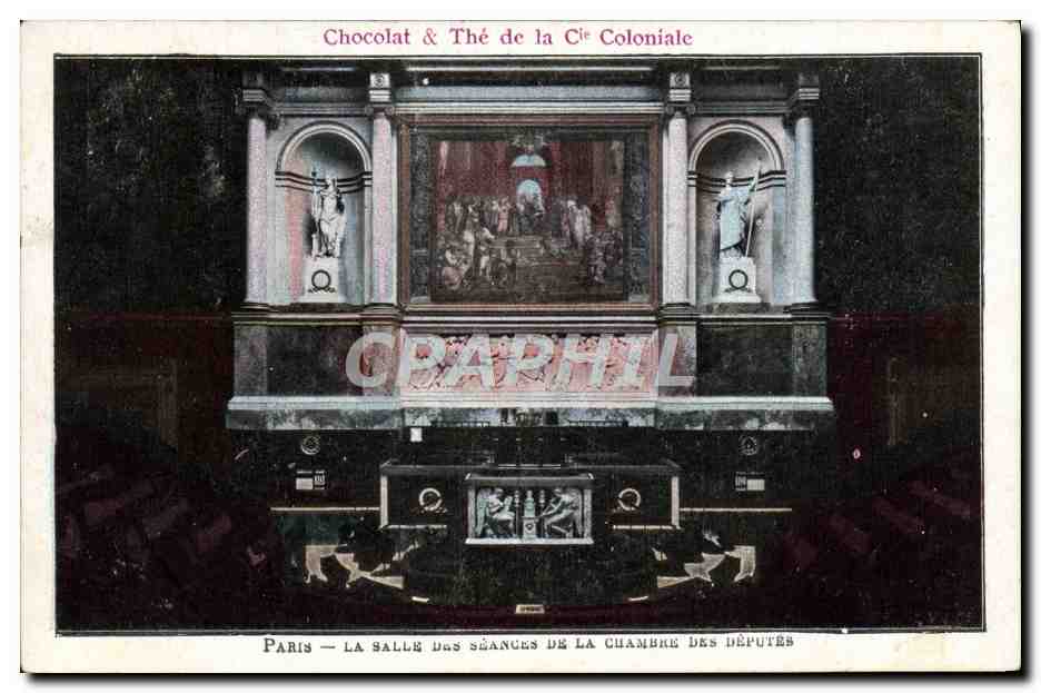 CPA Paris La salle des seances de la Chambre des Deputes