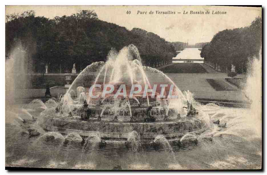 CPA Parc de Versailles Le Bassin de Latone