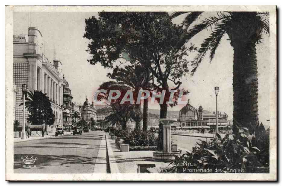 CPM Nice Promenade des Anglais