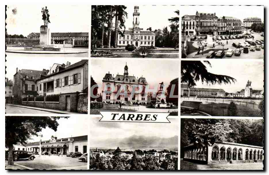 Tarbes — vue panoramique — CPAPHIL