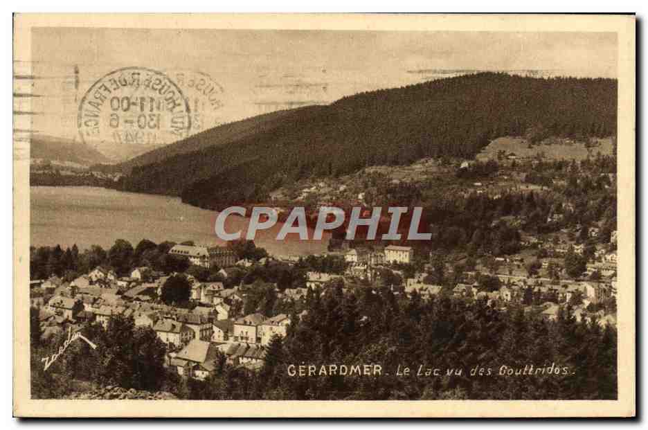 Gérardmer. Le Lac vu des Goutridos — Édition d'Art, Nancy, n° 567