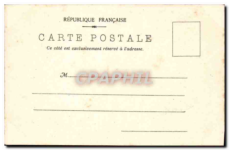 CPA Paris Exposition de 1900 Pavillon de l'Autriche  — Verso